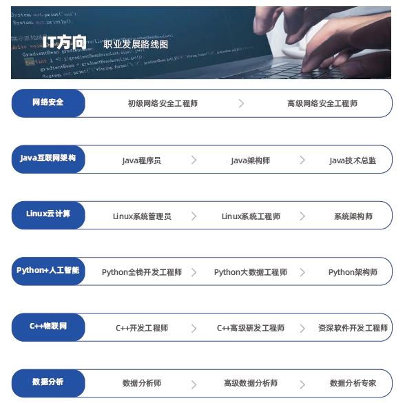 達內IT學院所開設的課程